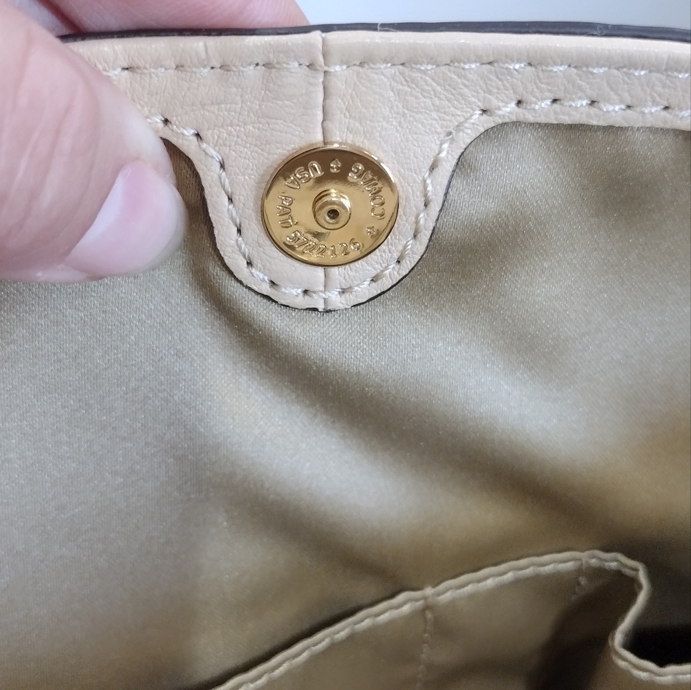 NWT Coach Madison Pebble Leather Carryall Satchel - Picture 5 of 16